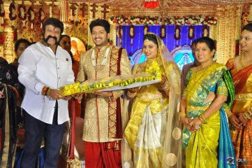 Music Director Koti Son Rajeev Wedding Reception Photos